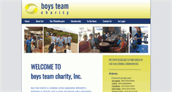 Desktop Screenshot of boysteamcharity.org